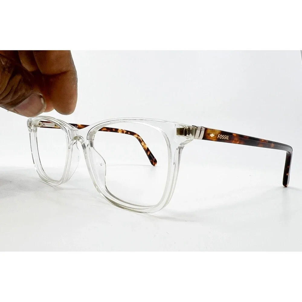 Fossil Eyeglasses Men Clear Tortoise FOS 7085 900 140 51-16-140